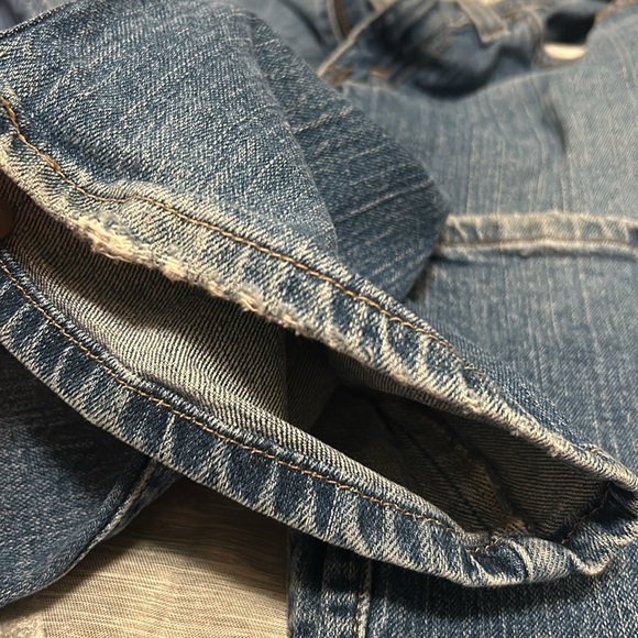 JEANS LEVI'S 313 Nouveau Bootcut Women's 6 Distressed vintage Hard to Find - Picture 7 of 12